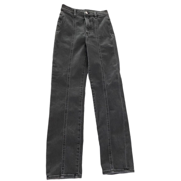 Express NWOT High Waisted Seamed Mom Jeans - Picture 1 of 4